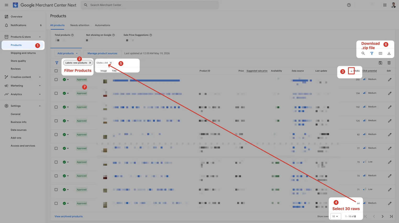 Guide complet : exporter votre flux depuis Google Merchant Center